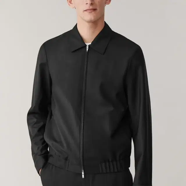 COS ZIP-UP WOOL JACKET