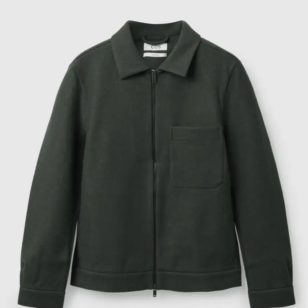 COS Merino Wool Harrington Jacket