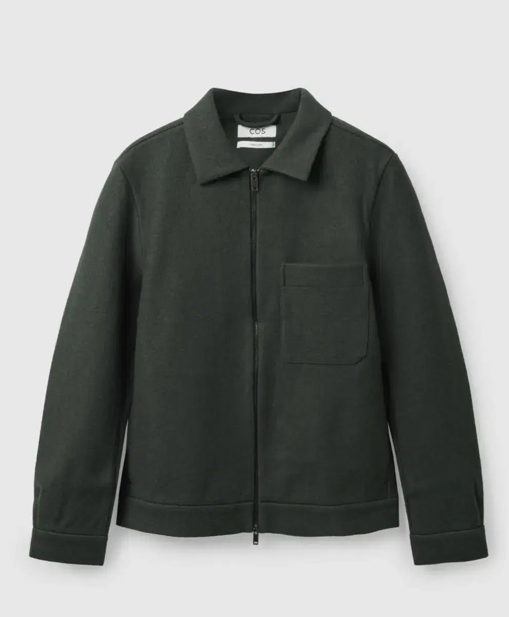 COS Merino Wool Harrington Jacket