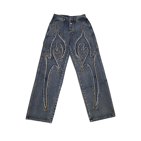 떠그클럽 데님 트라이벌 팬츠 Denim Tribal Pants