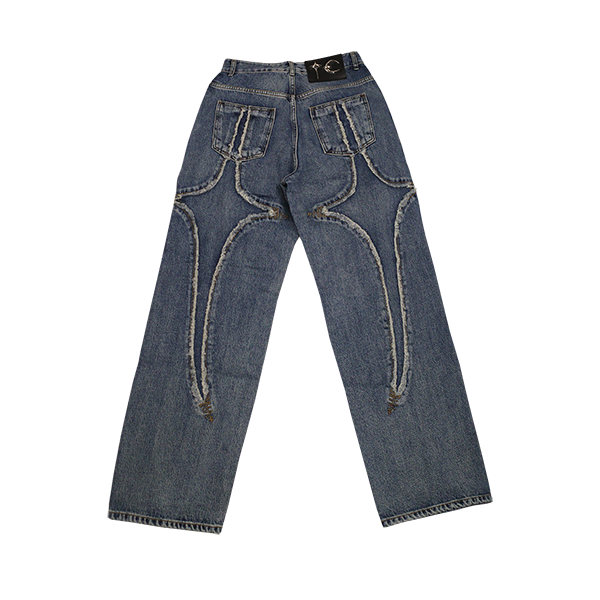 떠그클럽 데님 트라이벌 팬츠 Denim Tribal Pants