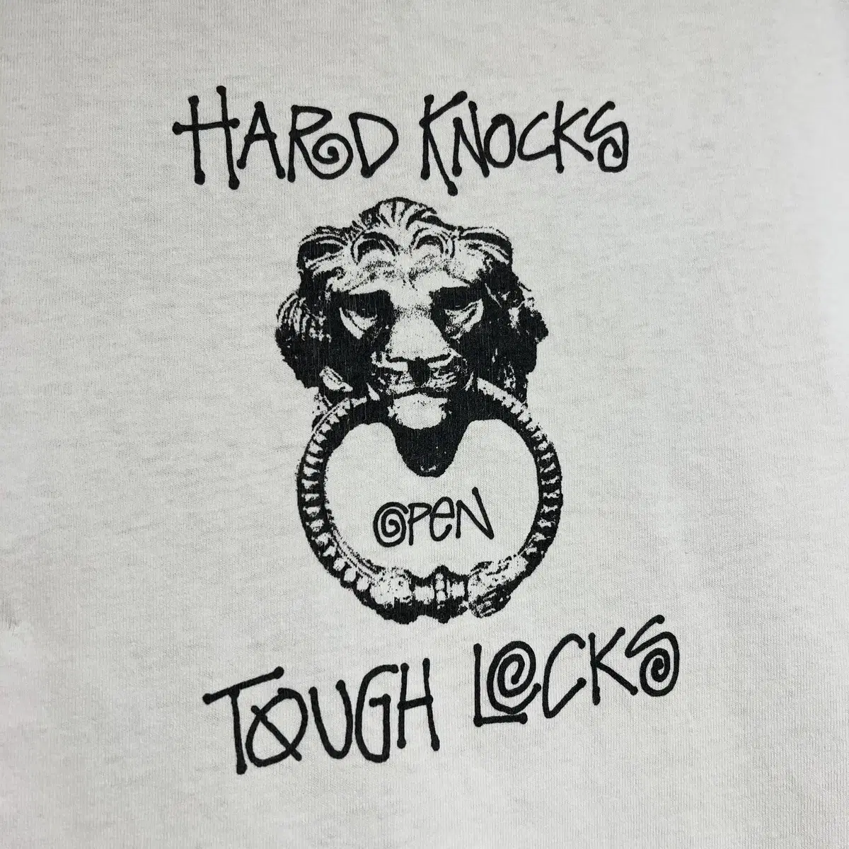 [L] 스투시 00s Hard Knovks Tough Lcoks 티셔츠