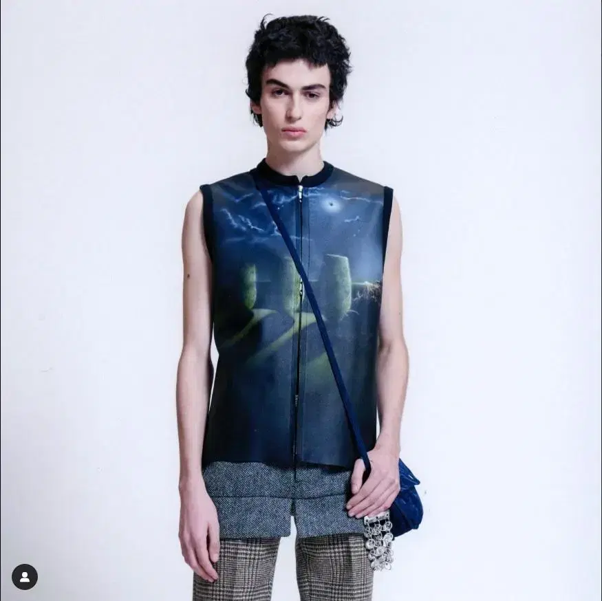 Stefan Cook 20FW Leather Vest