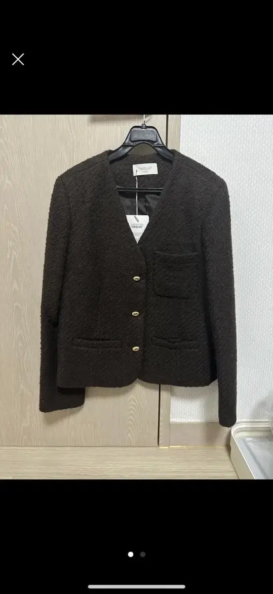 Winter tweed jacket