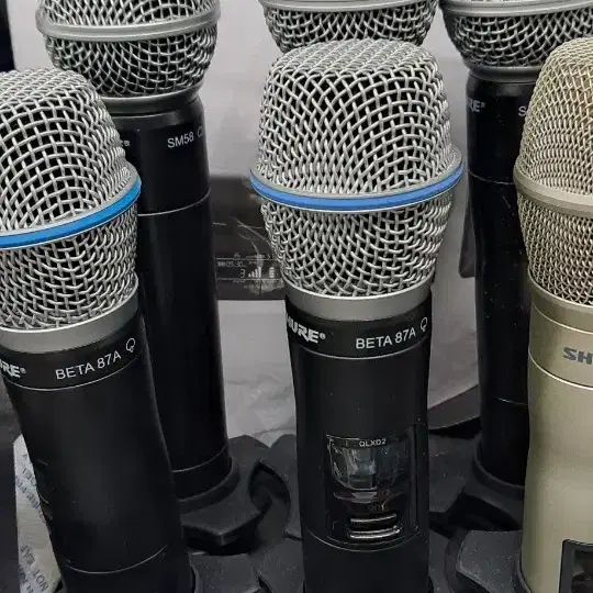 shure 슈어무선마이크 slx ulx qlx sm58 sm87 beta