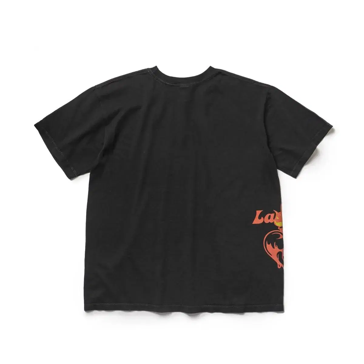 (2) 라스탯츠 FLAME HEARTS SIDE TEE BLACK