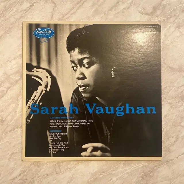 Sarah Vaughan Jazz LP