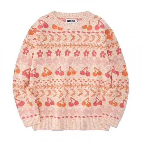 키르시 CHERRY PATTERN KNIT