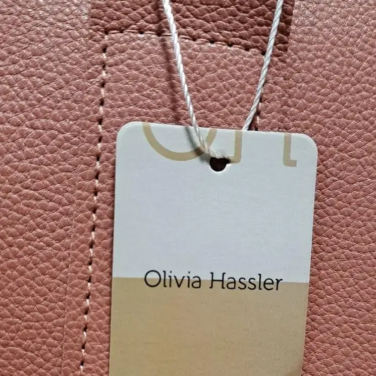 Olivia Hassler 핑크 토트백(새상품)