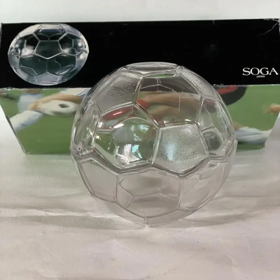 일본 soga soccer ball 유리공 보관함