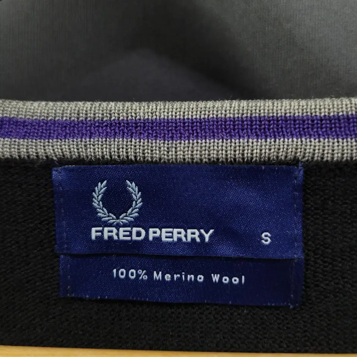 FRED PERRY 프레드페리 울니트 가디건