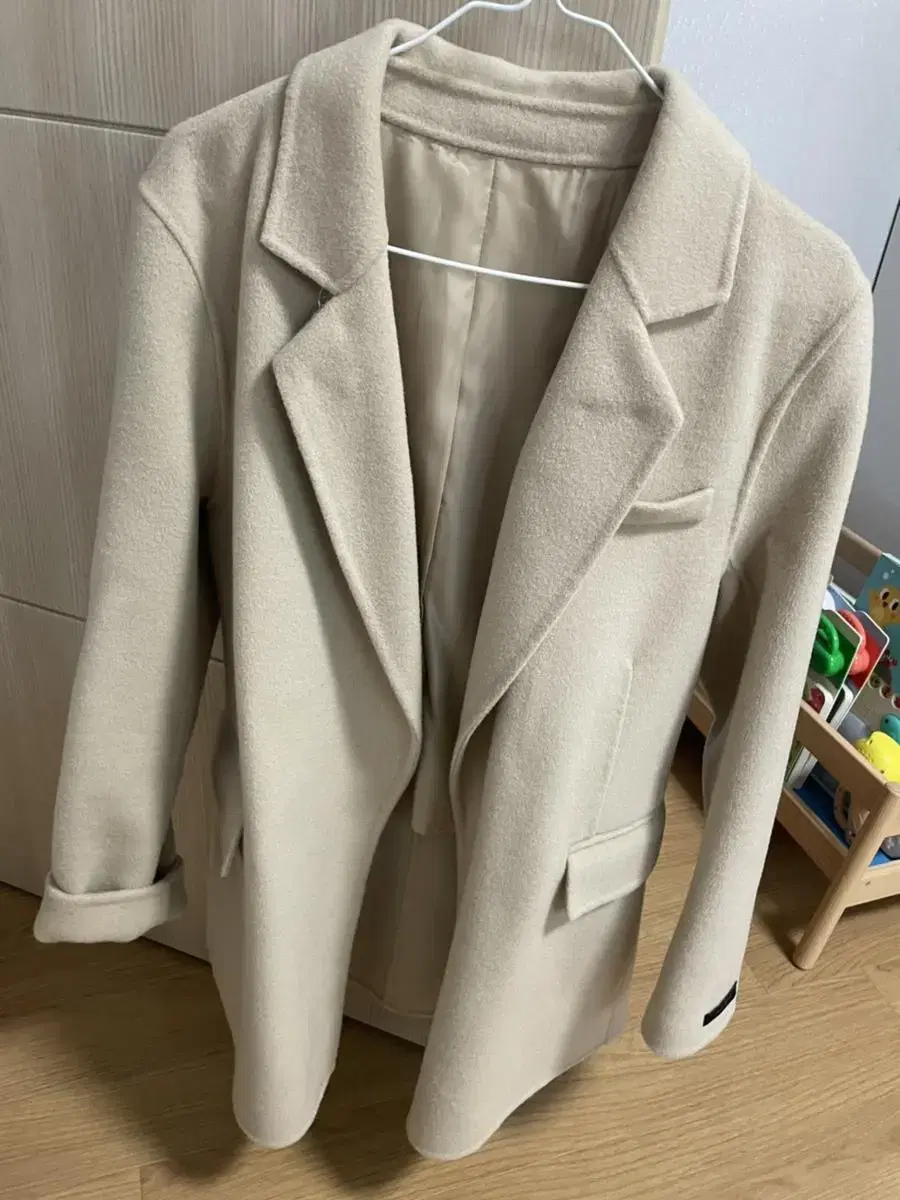 Real Coco Handmade Coat Beige for Sale