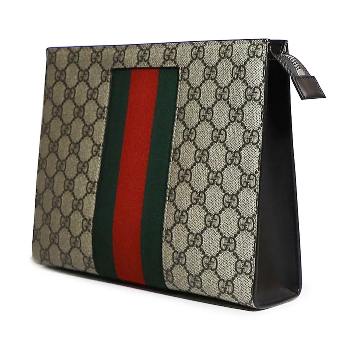 구찌 Gucci 475316 GG 수프림 캔버스 웹 클러치