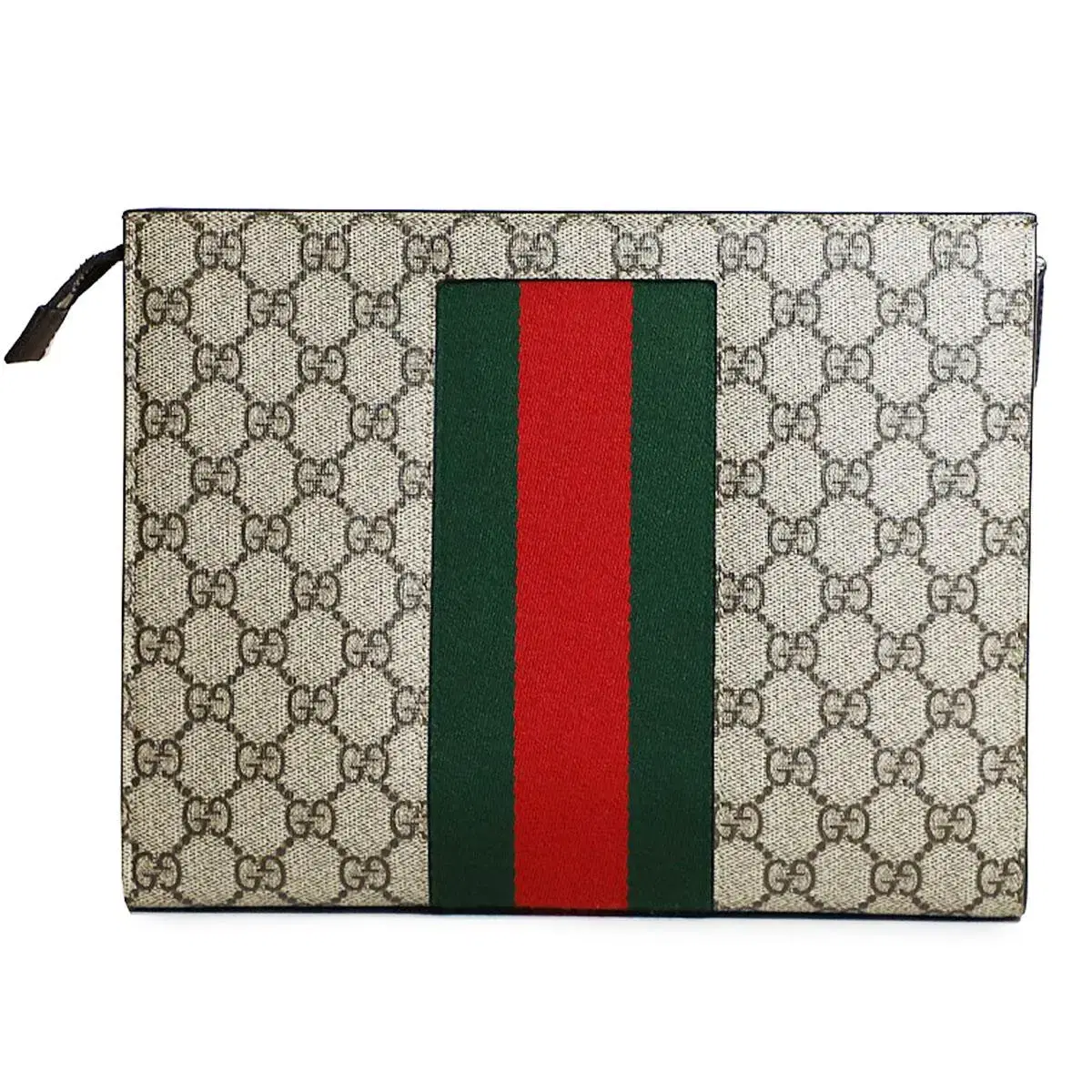 구찌 Gucci 475316 GG 수프림 캔버스 웹 클러치