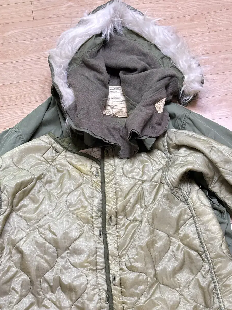 M65 Original Fishtail Dog Parka full set Outer shell Inner shell