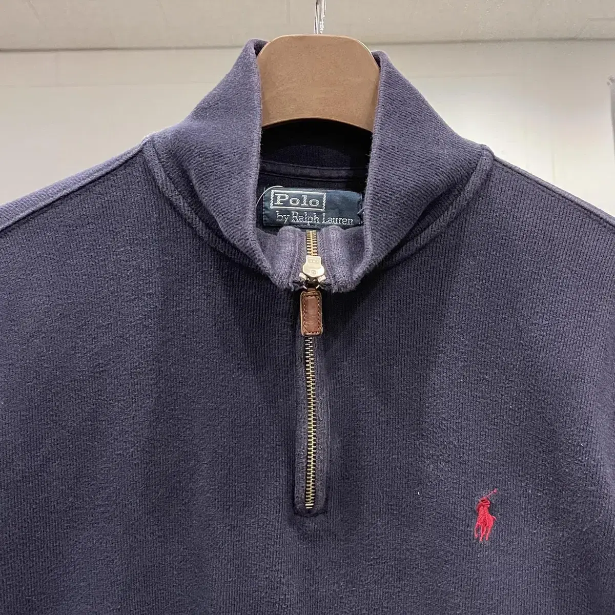 Polo ralph lauren 폴로 랄프로렌 하프넥 집업 니트