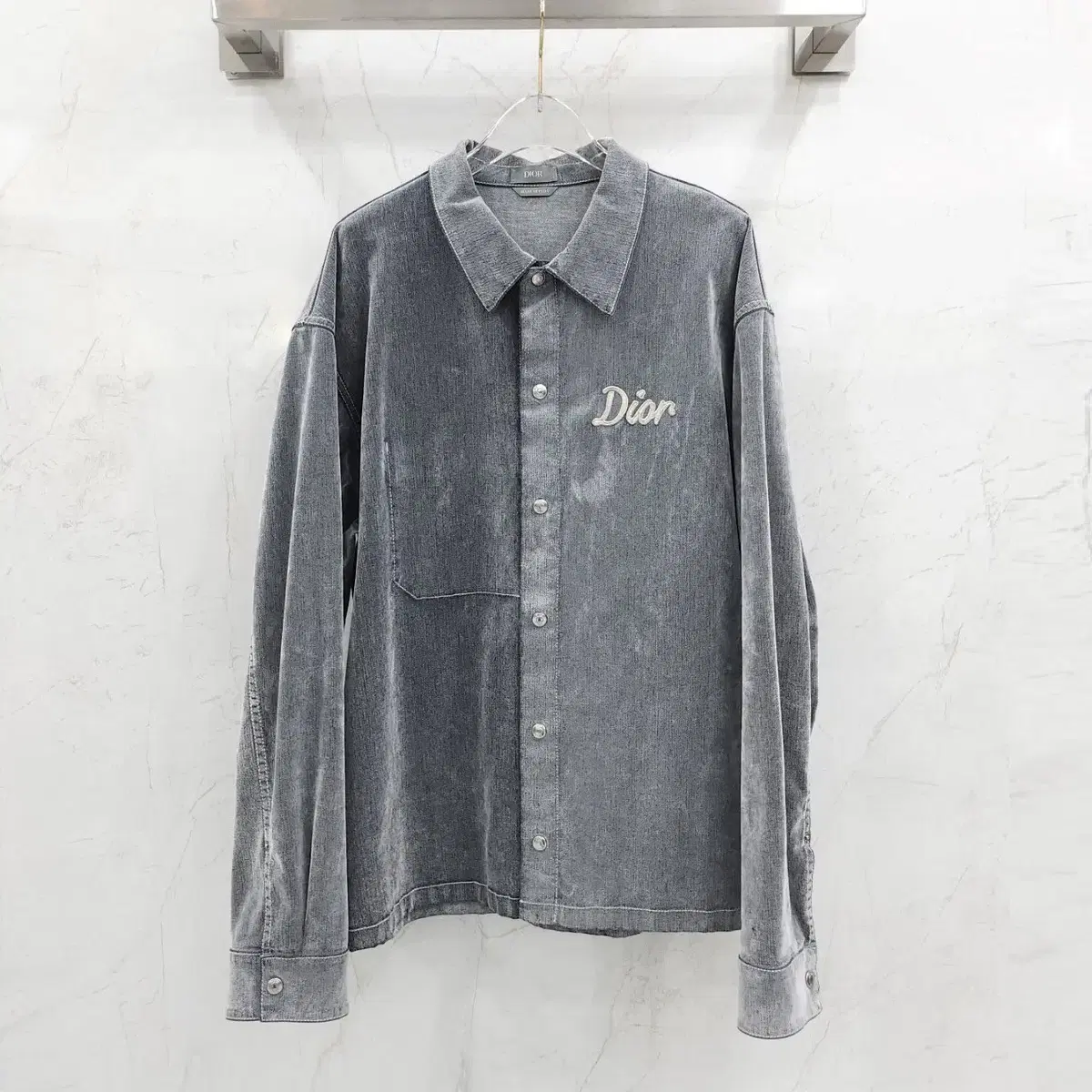 54 / Dior x Jack Kerouac Denim Shirt Jacket