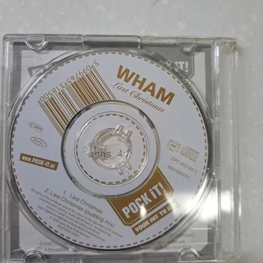 Wham 왬 George Michael 조지마이클 유럽 한정 미니 CD.