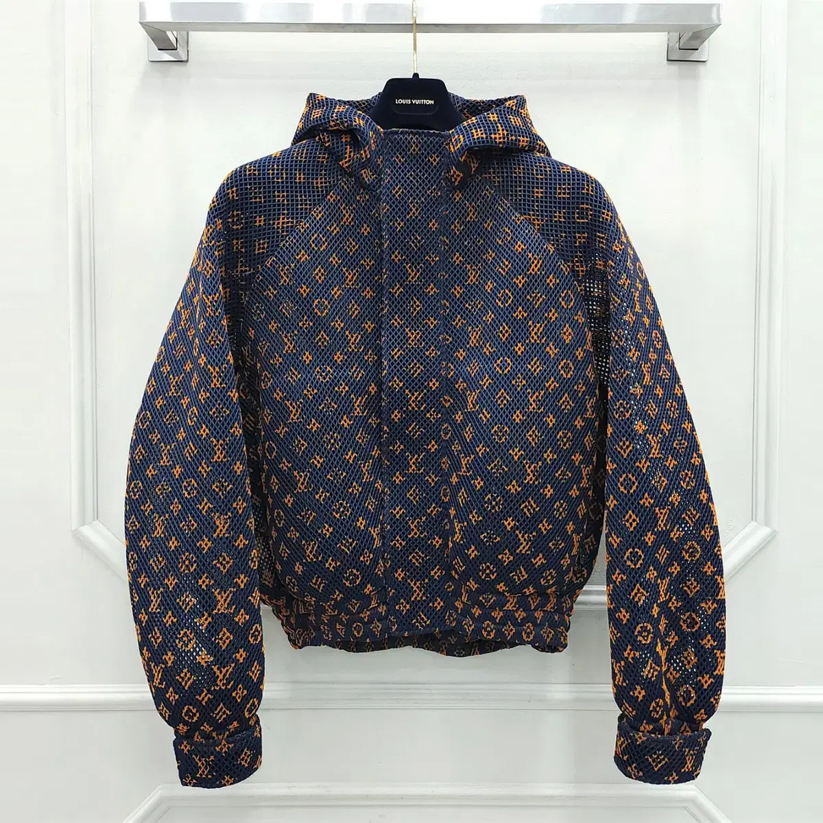 48 / Louis Vuitton Gradient Monogram Mesh Bloomers Jacket