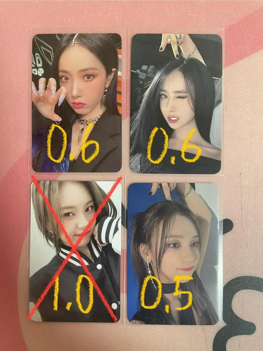 Gfriend viviz eunbi umji unreleased photocard wts sell ktwon4u makestar soundwave ld