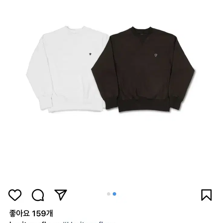 헤리티지플로스 맨투맨 221 reverse crewneck