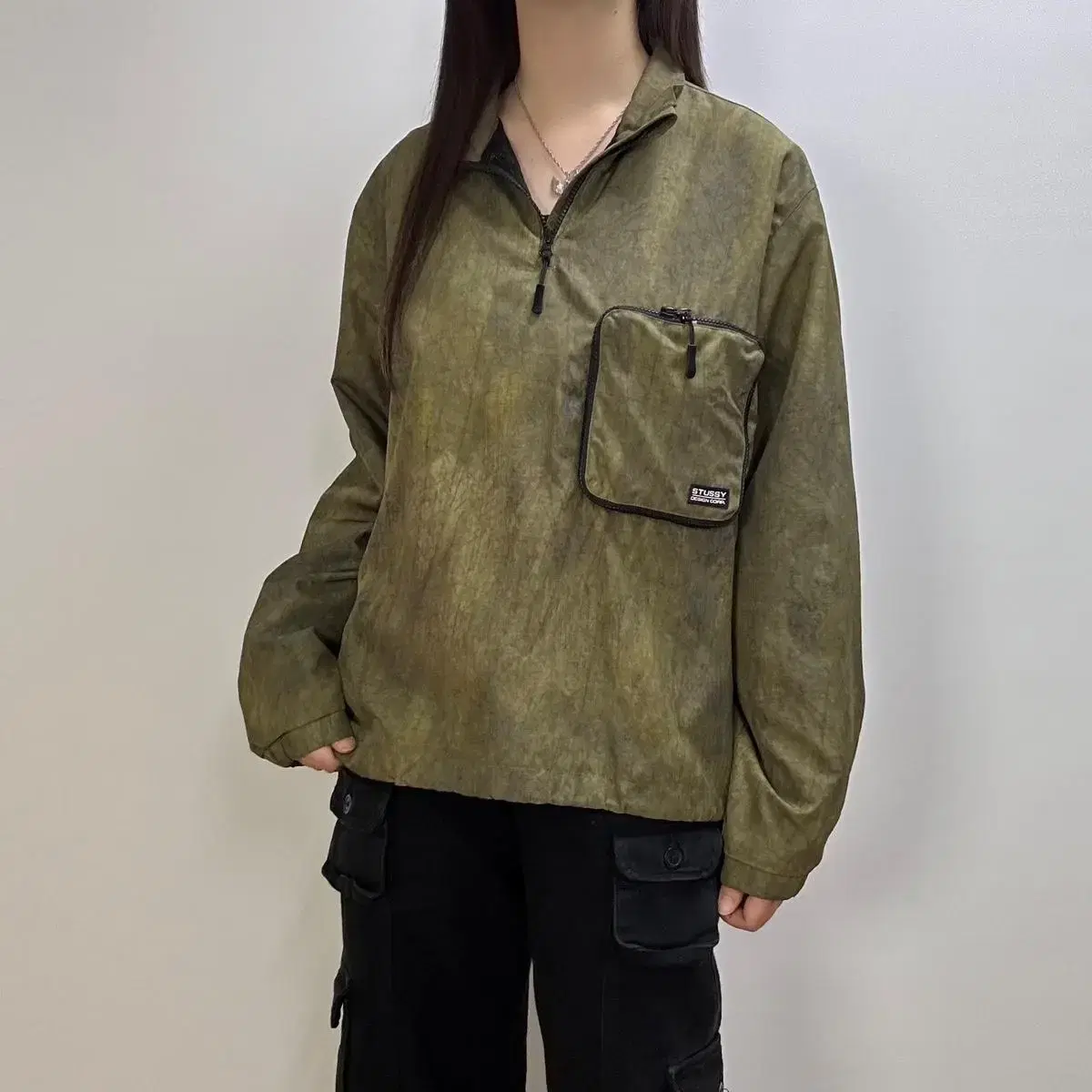 (M) Stussy Vahn Zip-up Anorak Jacket