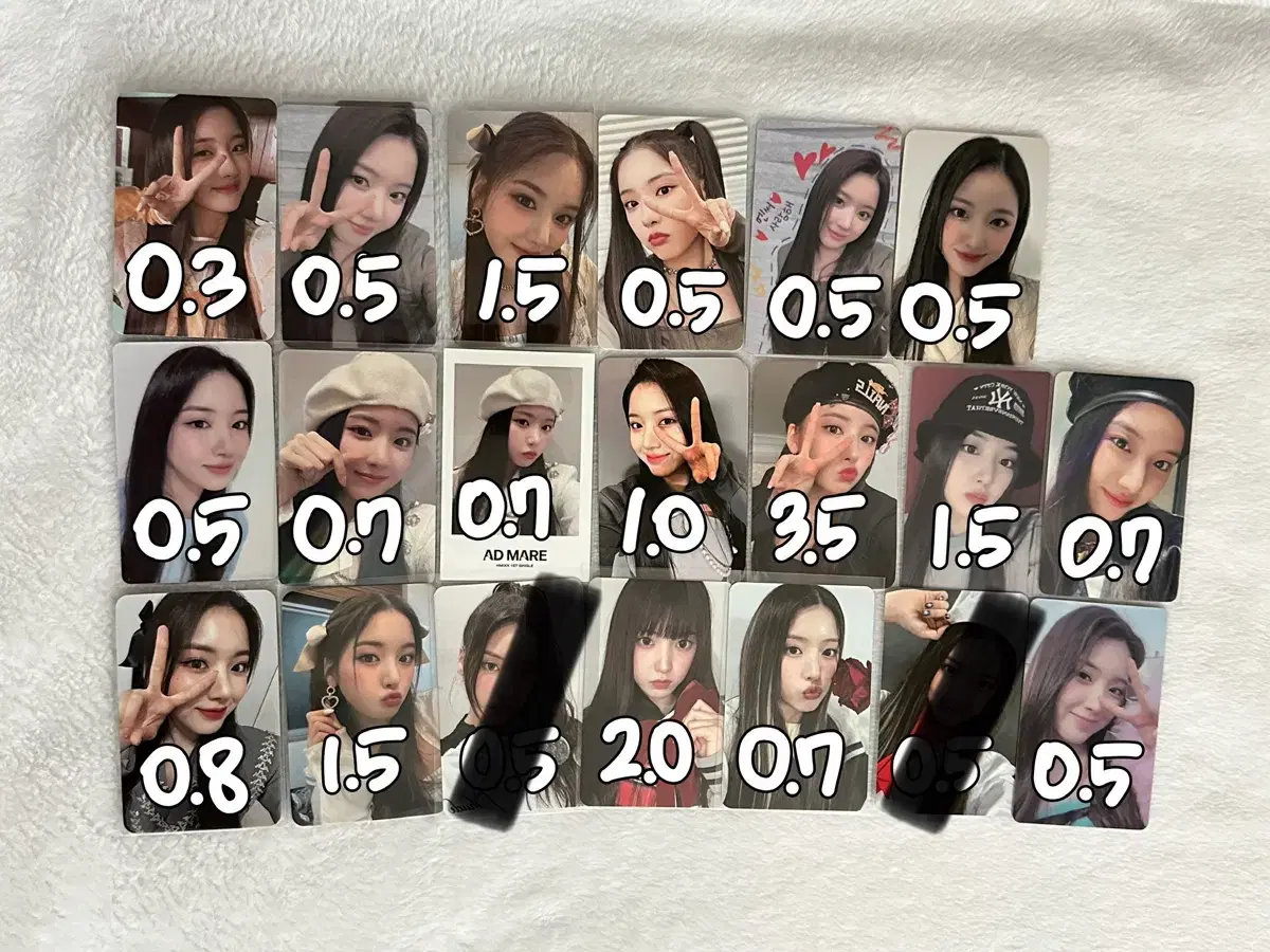 Nmixx jiwoo photocard WTS