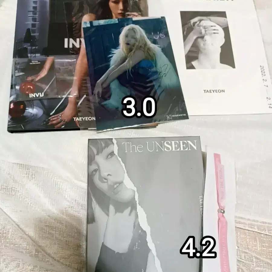 소녀시대 태연 포카 굿즈 키노 lp 코스터 마보 앨범 invu 등