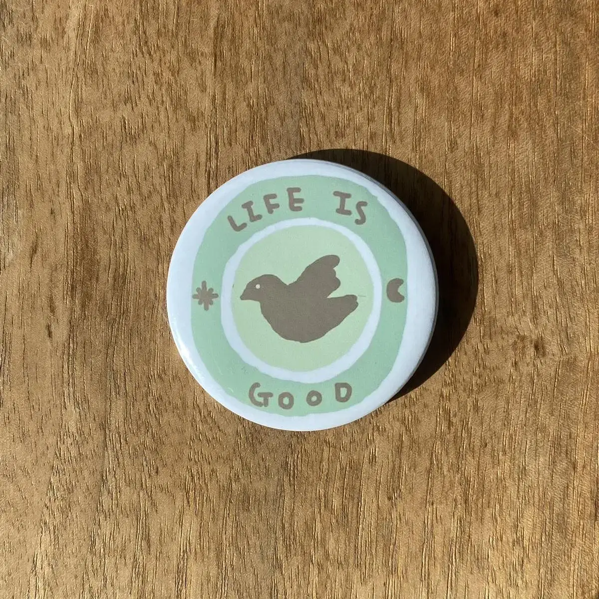 LIFE IS GOOD BADGE