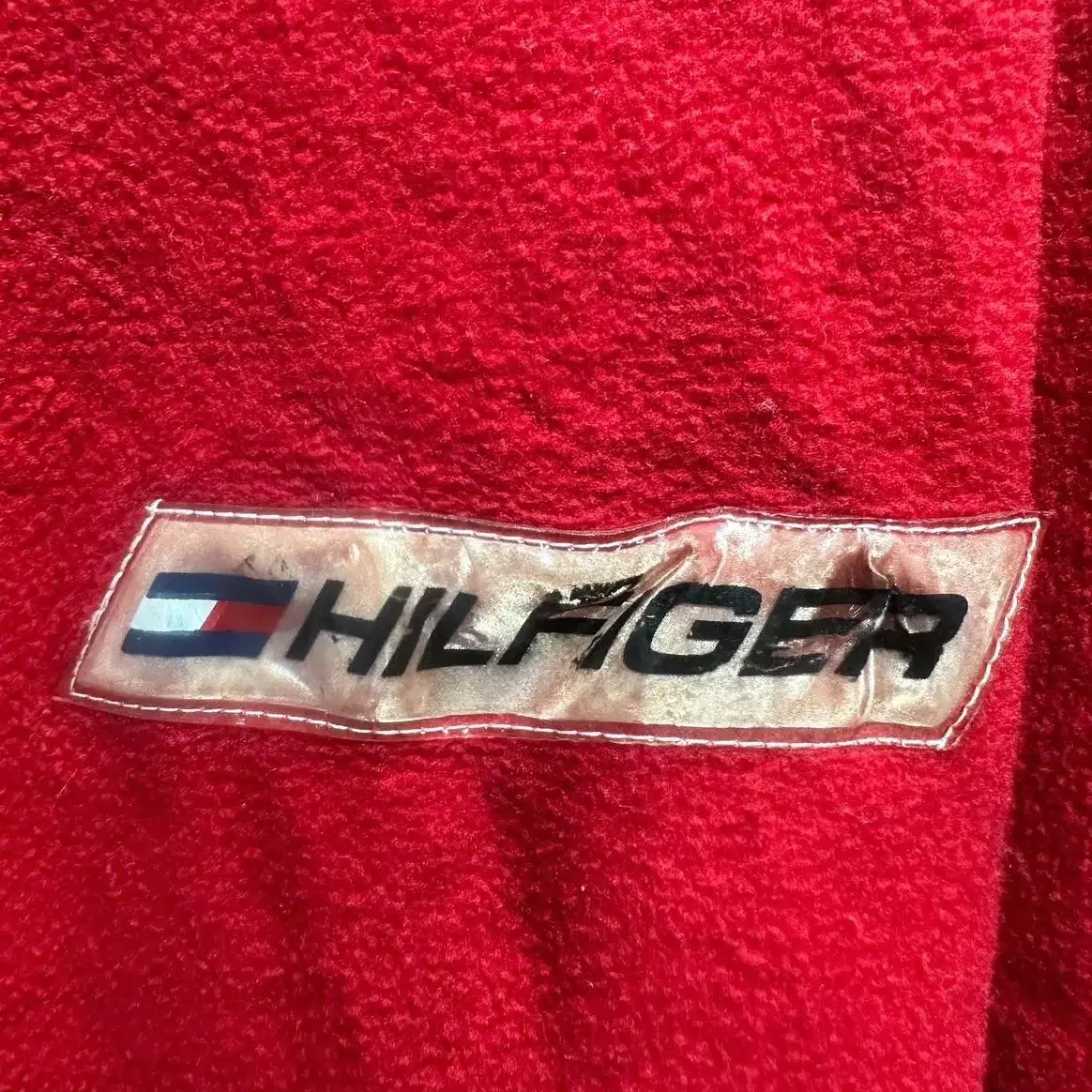 90s tommy hilfiger 타미힐피거 후리스 후드