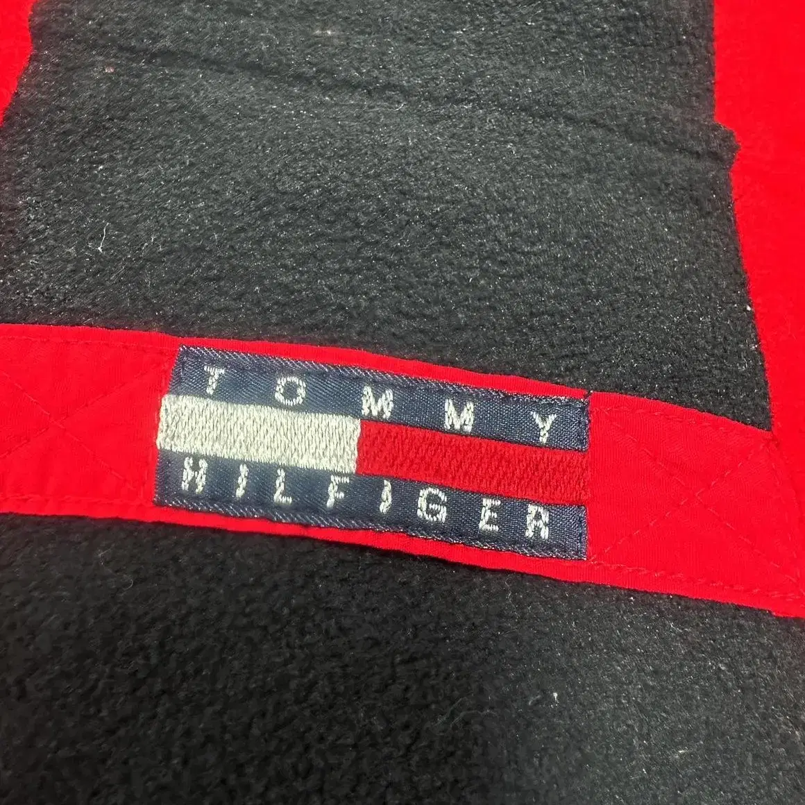 90s tommy hilfiger 타미힐피거 후리스 후드