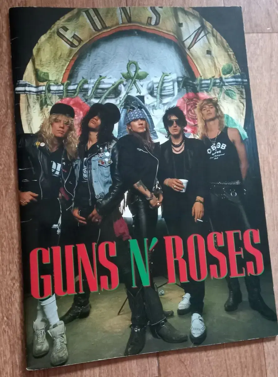 guns n roses 건스앤로지스 팜플렛