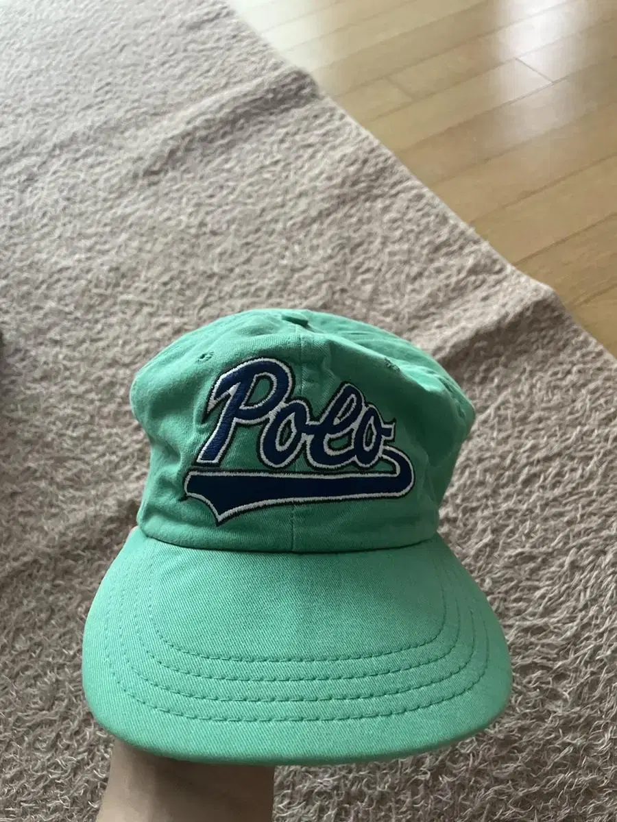 vintage polo made is usa 6 panel cap