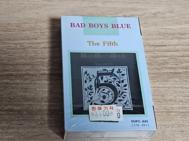 Bad Boys Blue - The Fifth 미개봉 카세트테이프