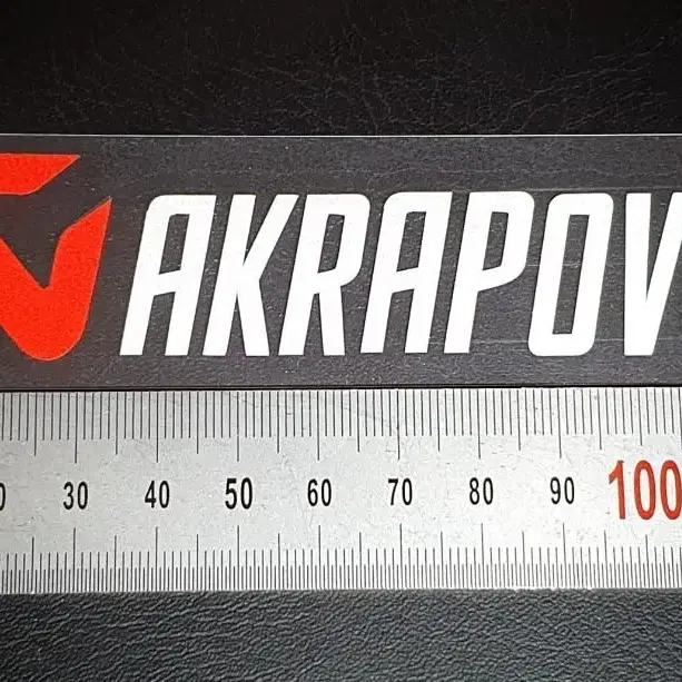 아크라포빅 Akrapovic 토탈 스티커 [크고 많음]