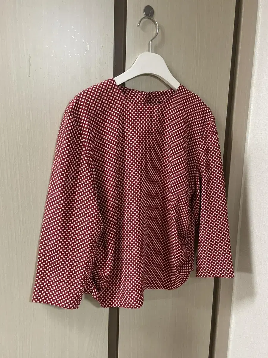 Dot Blouse Red