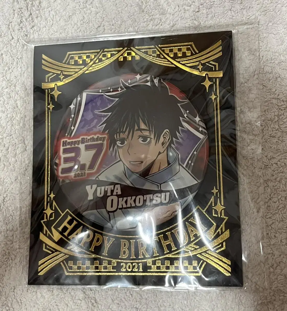 Unsealed) yuta Sell 21 Birthday Can Badges