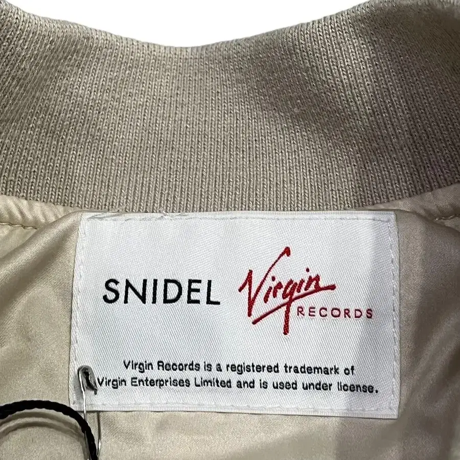 SNIDEL x Virgin RECORS 빈티지 자켓