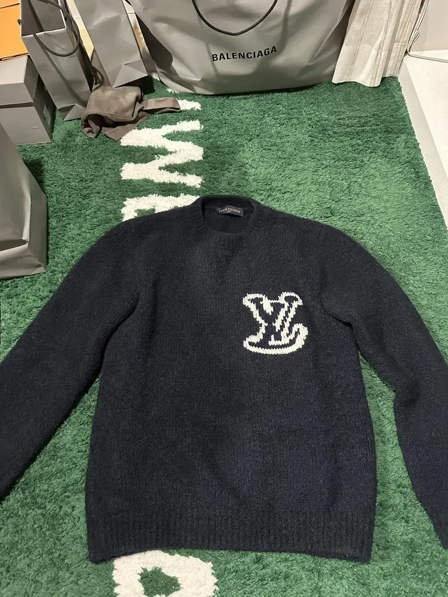 [XL] Louis Vuitton Intarsia Knit Bloo