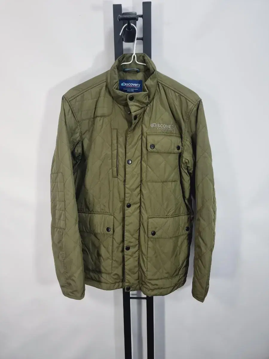 Discovery Quilted Jacket Khaki Quilted Jumper 95