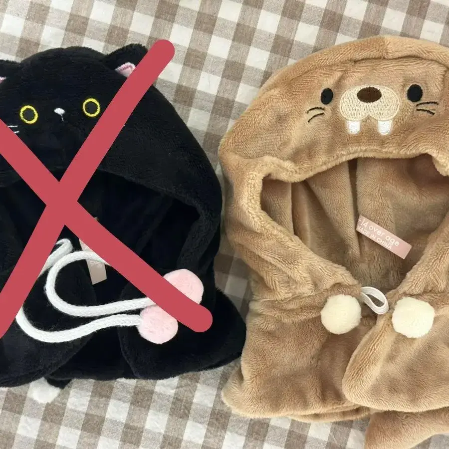 아이돌룩 인형옷 인형망토 15cm/20cm 고양이 물범