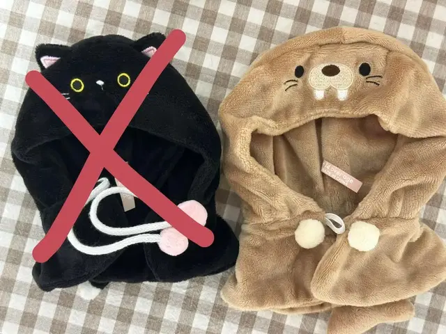 아이돌룩 인형옷 인형망토 15cm/20cm 고양이 물범