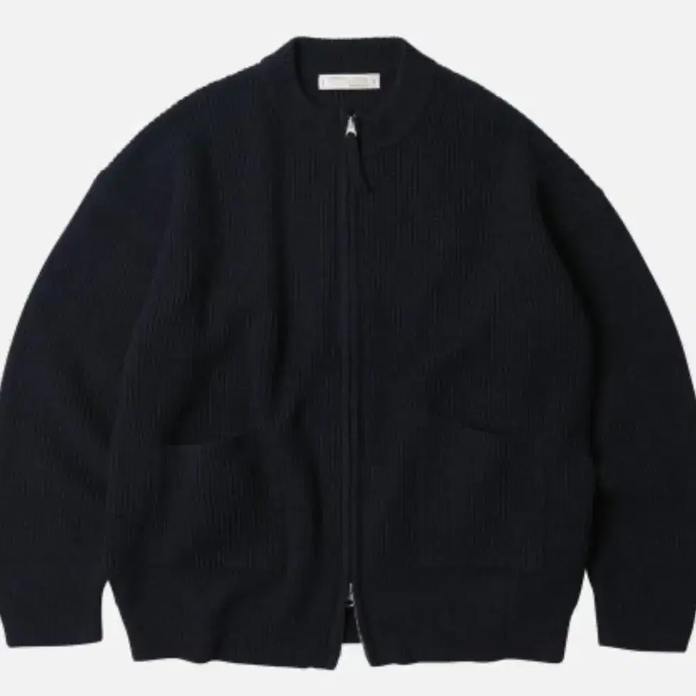 프리즘웍스 WOOL DECK ZIP UP CARDIGAN _ NAVY