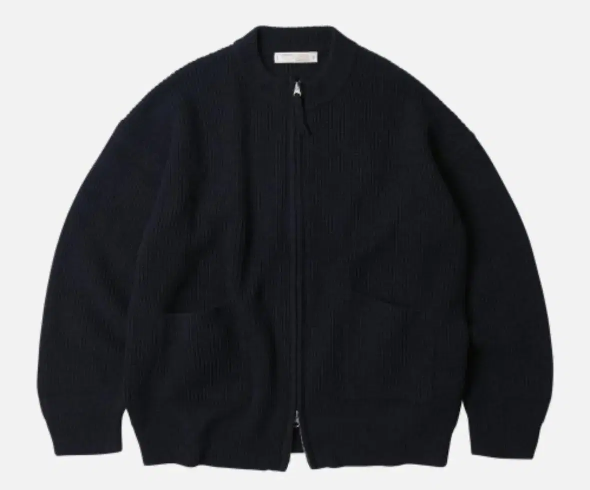 프리즘웍스 WOOL DECK ZIP UP CARDIGAN _ NAVY