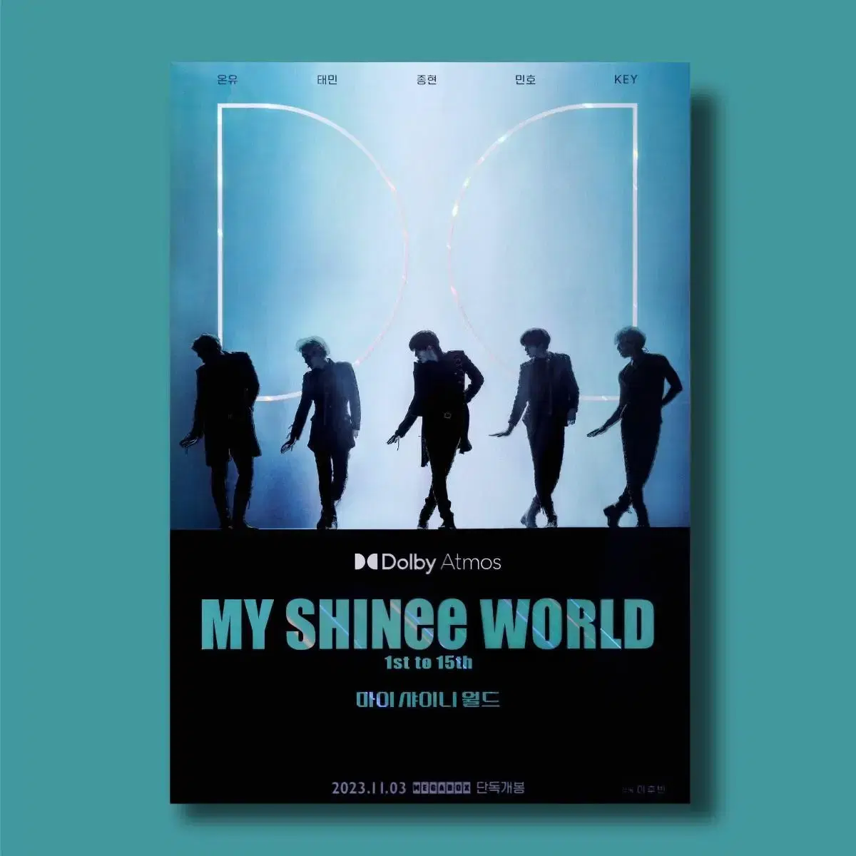 My shinee World poster 2 types