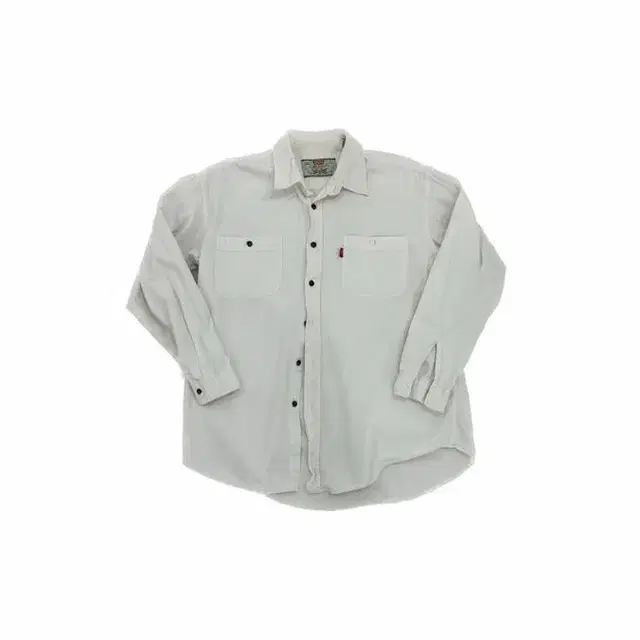 90s Levis White Denim Shirt