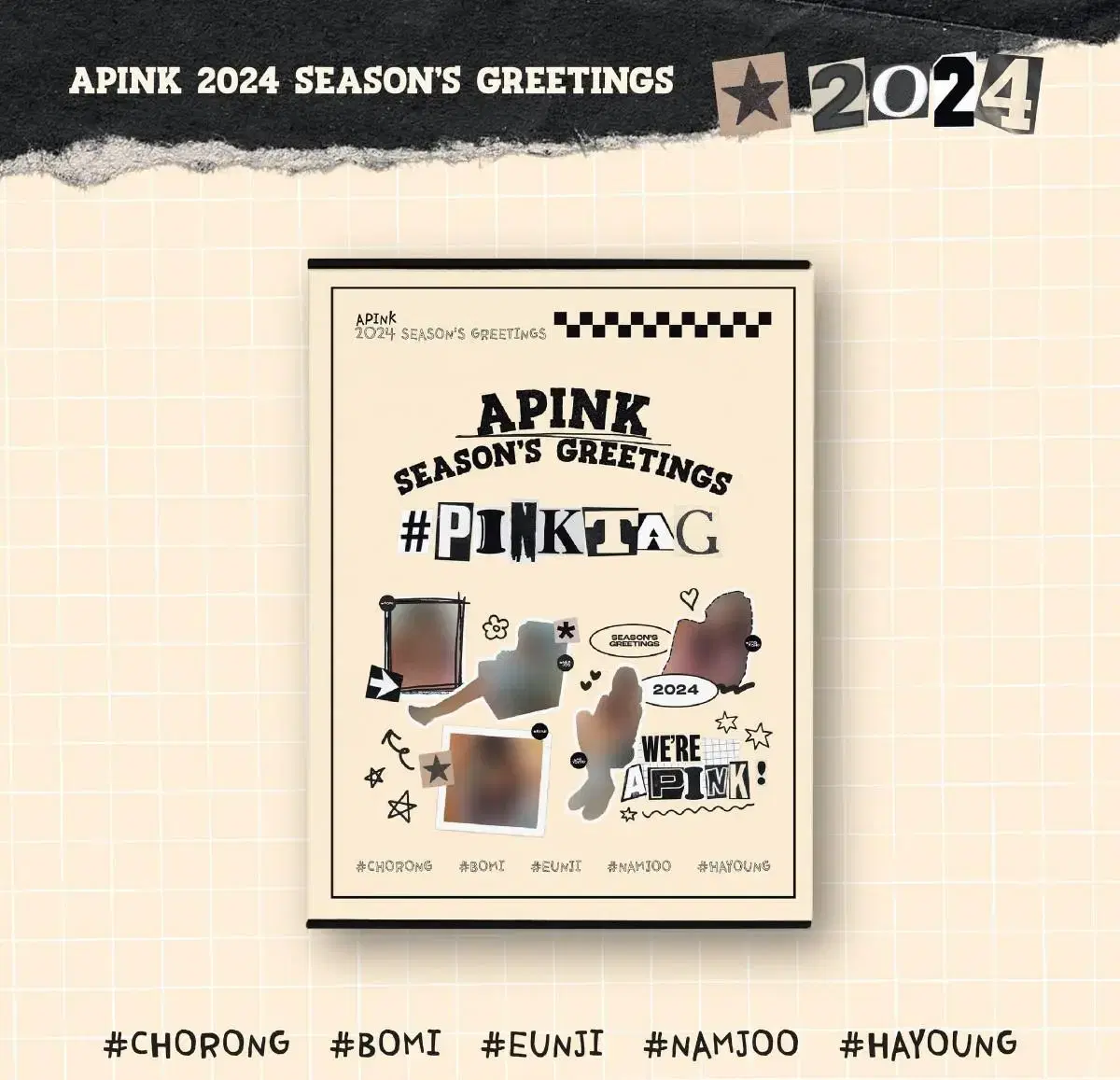 Apink 2024 season's greetings unsealed