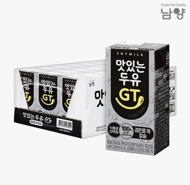 맛있는두유gt 검은콩깨칼슘 190ml 24팩