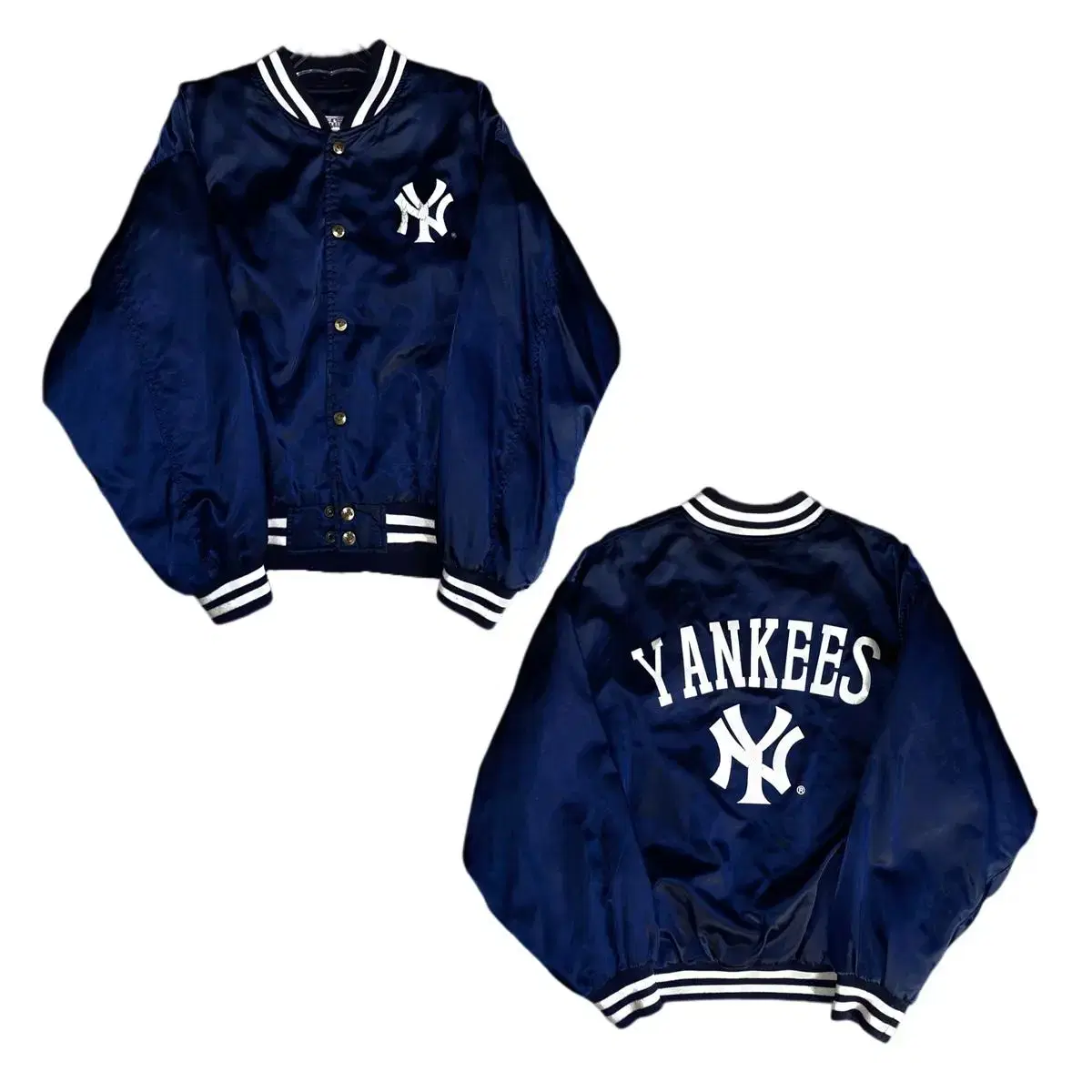 New Authentic 90s Yankees Big Logo Jumper L