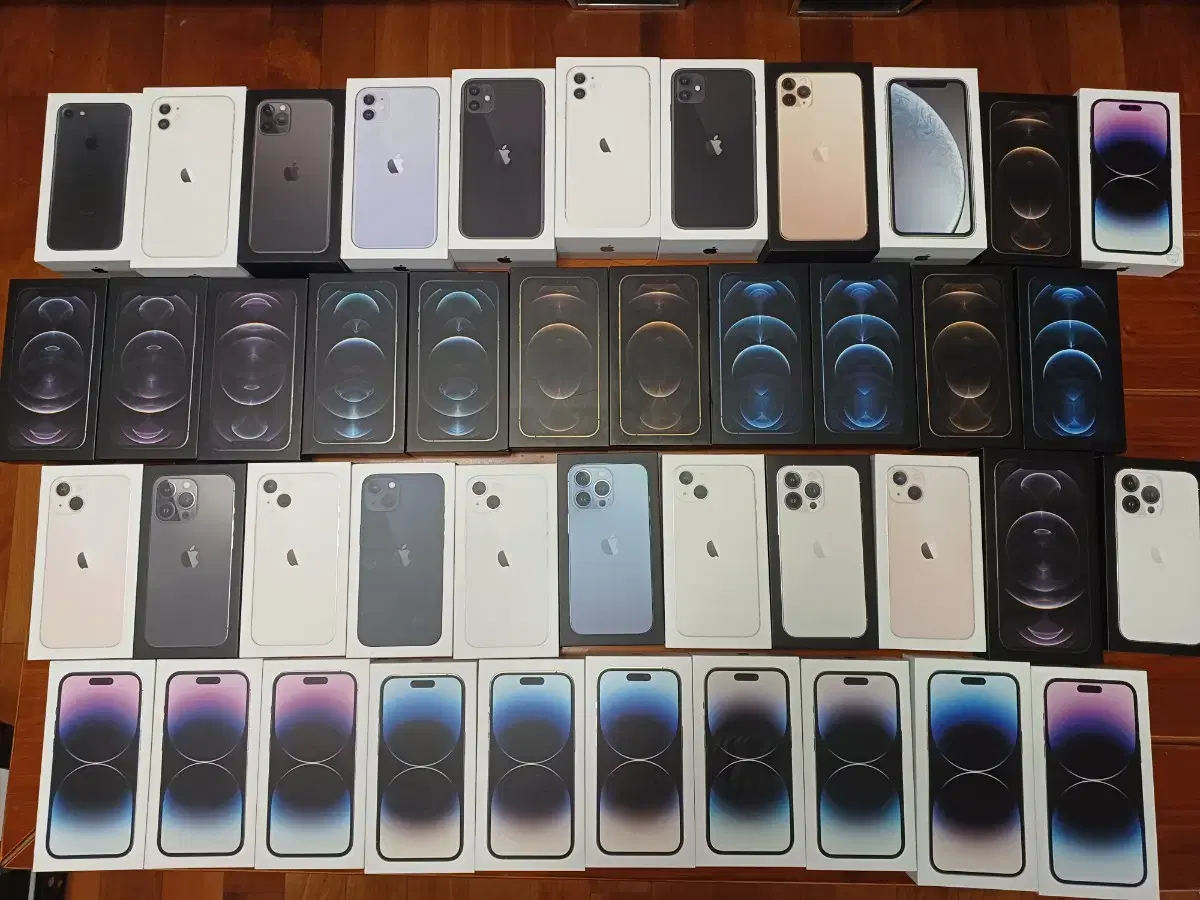 iPhone 6,7,11,12,13,14,15,X Series iPhone Empty Boxes